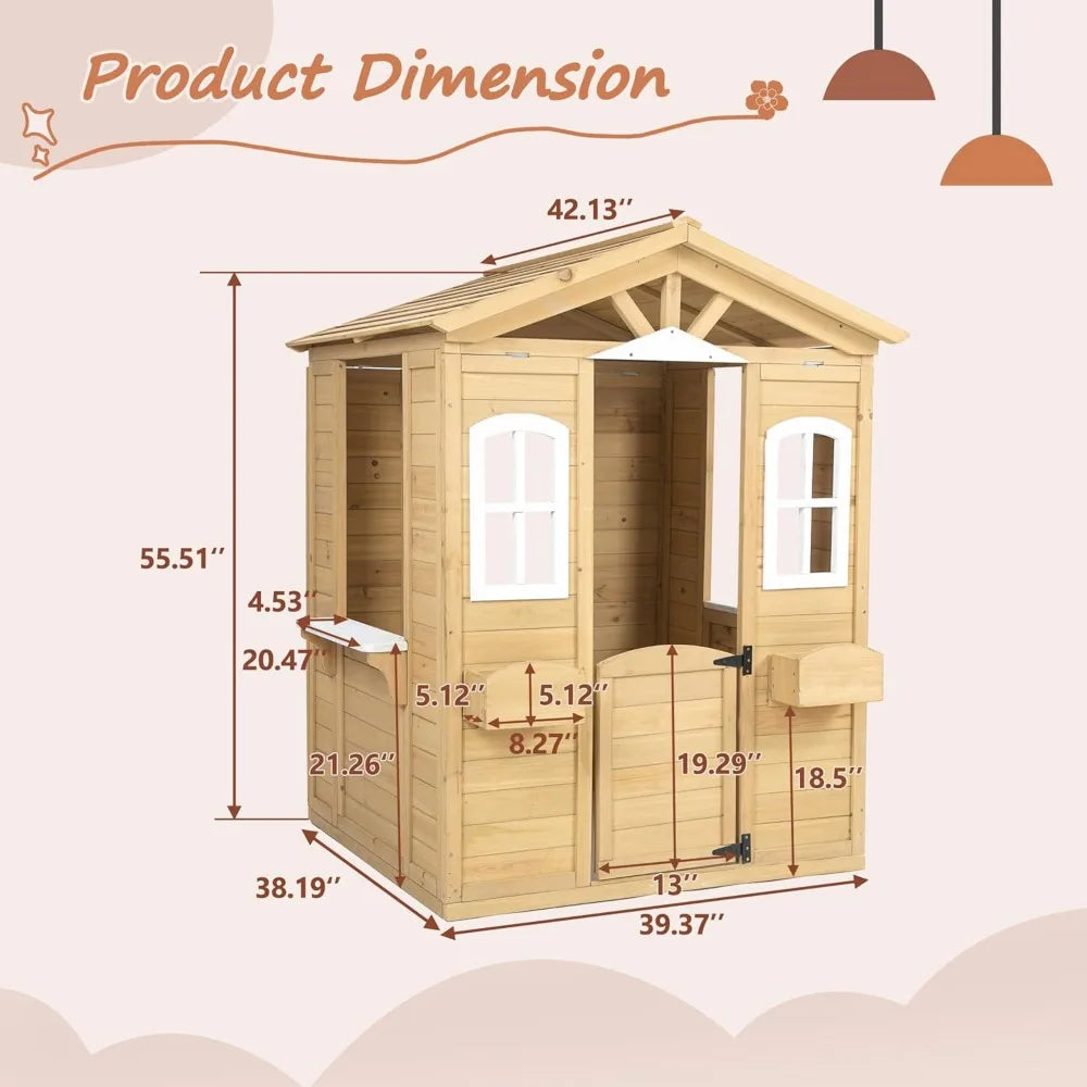 Kids Outdoor Playhouse