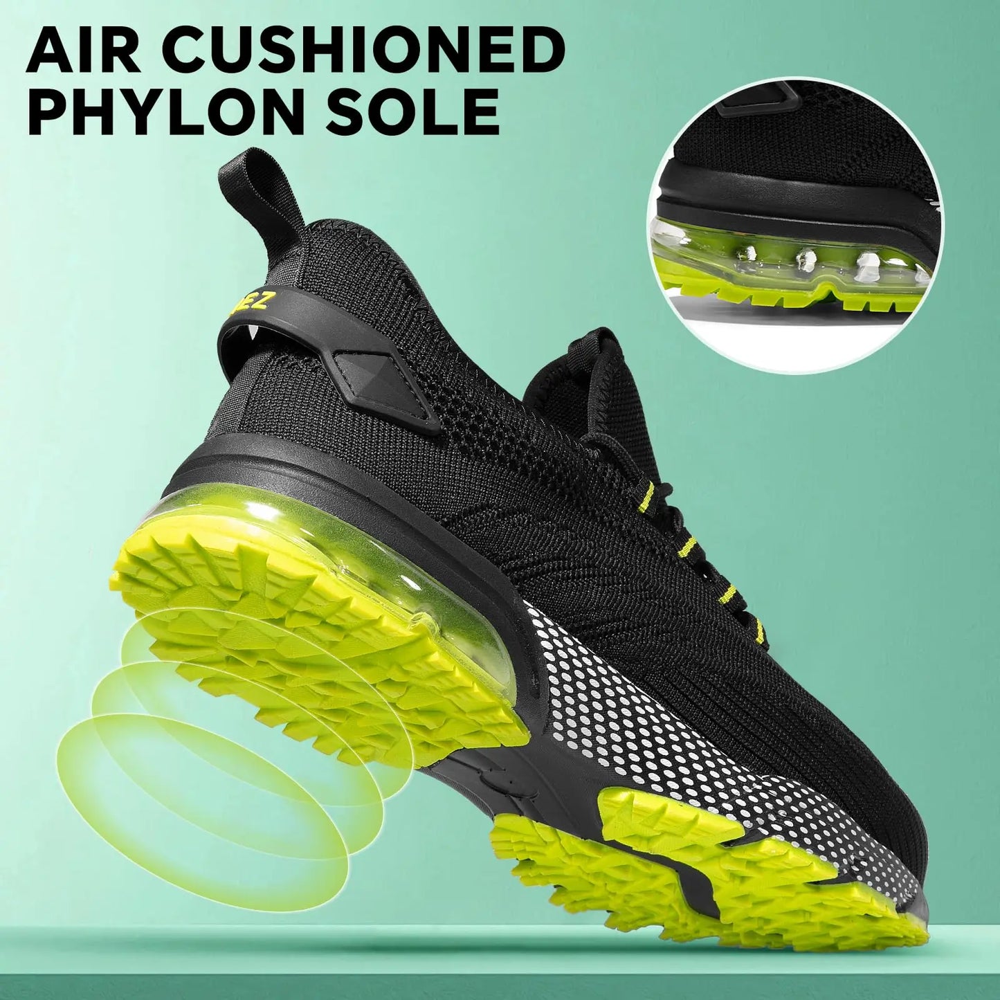 Safety Shoes for Men Women, Air Cushion Composite