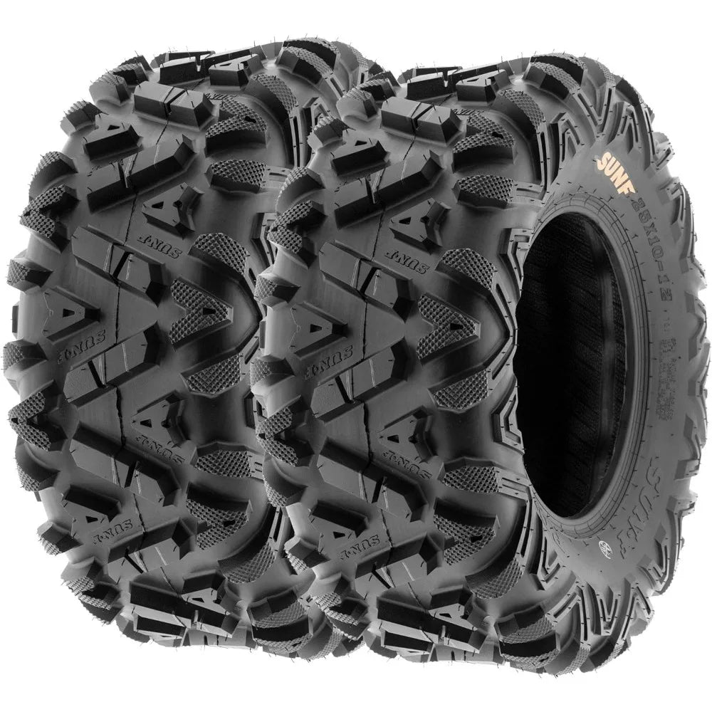 Set of 4 SunF Power.I ATV UTV all-terrain Tires Tubeless A033