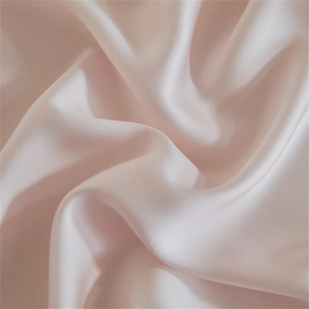Pink Pure 100% Silk Bedding Set