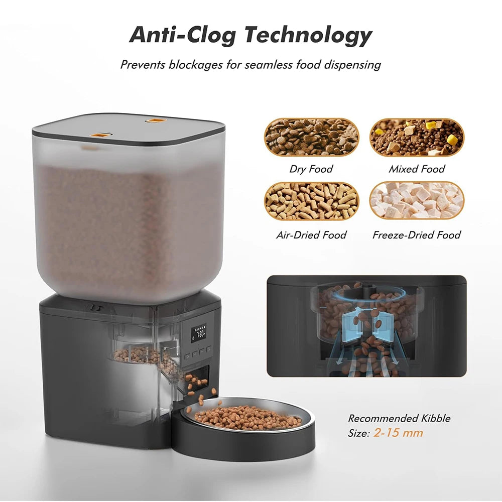 Automatic Dog Feeder with Key Control