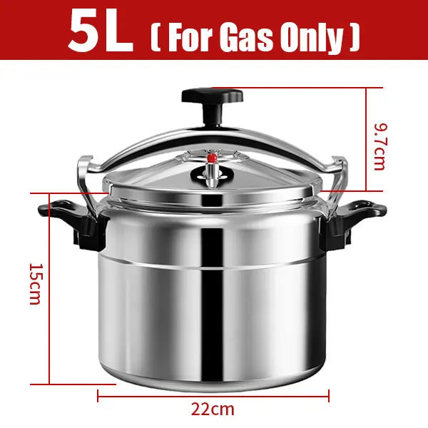 Professional Pressure Cooker 3L 5L 7L Heavy Duty Aluminum