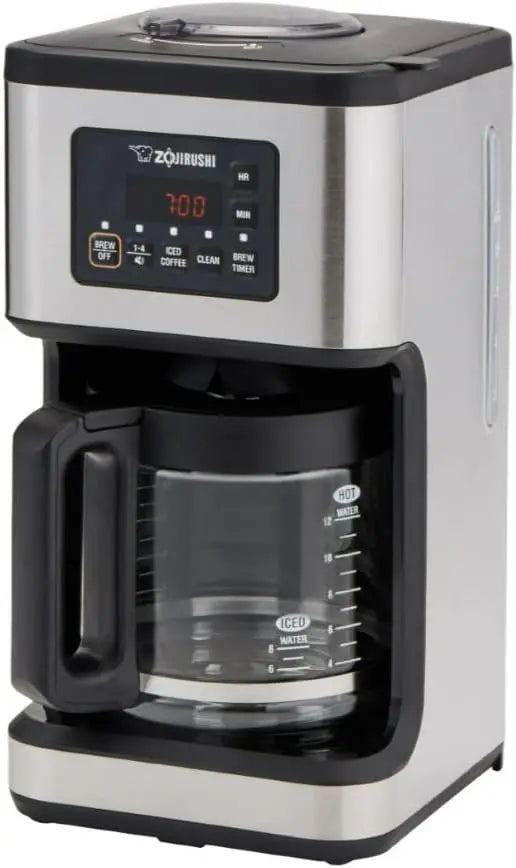 Dome Brew Programmable Coffee Maker with Micro Computerized Brewing and Self Cleaning Feature