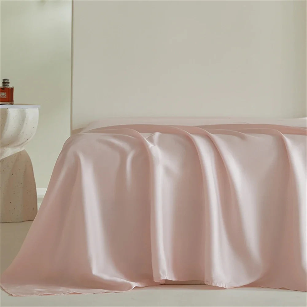 Pink Pure 100% Silk Bedding Set
