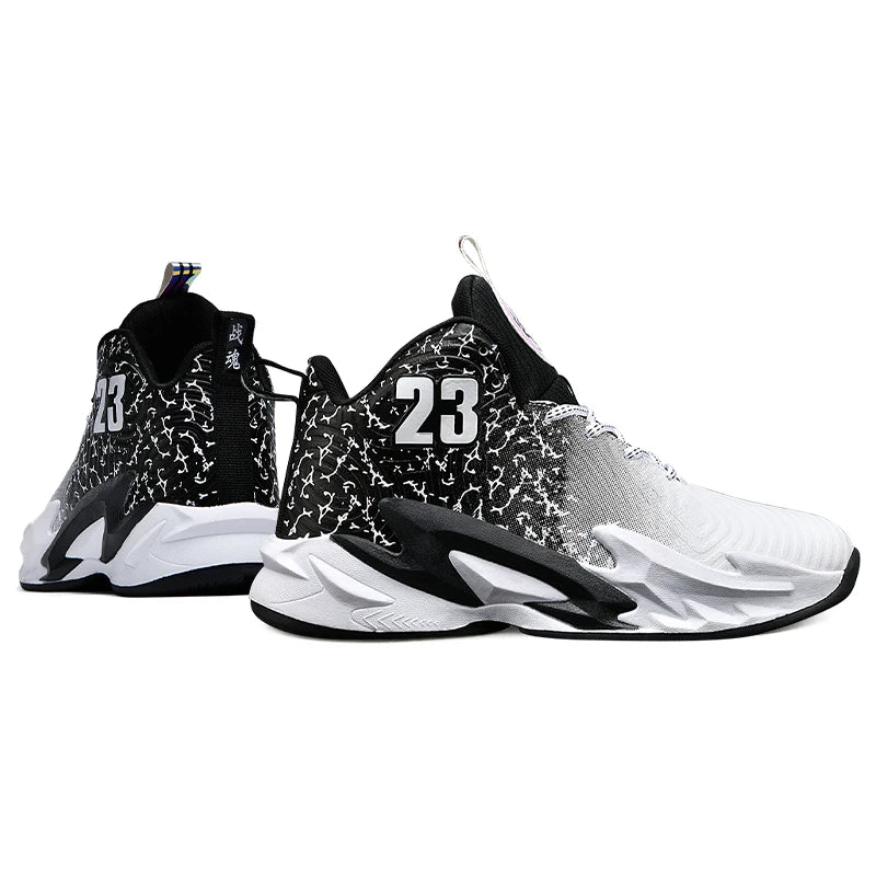 Men Basketball Shoes Breathable Non Slip Outdoor Unisex Sneakers