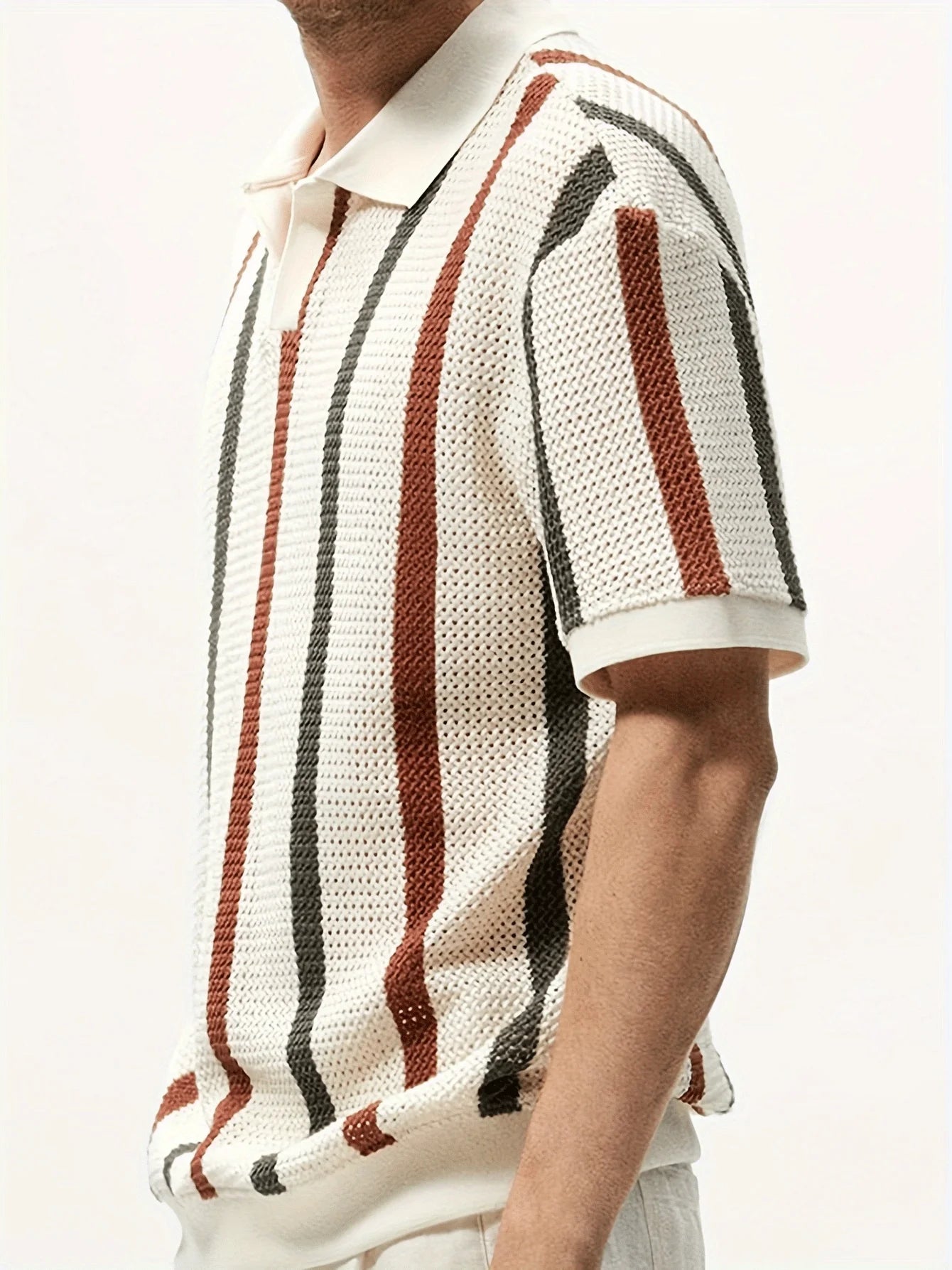 Men's Casual Polo Shirt - Classic Fit Short Sleeve Design