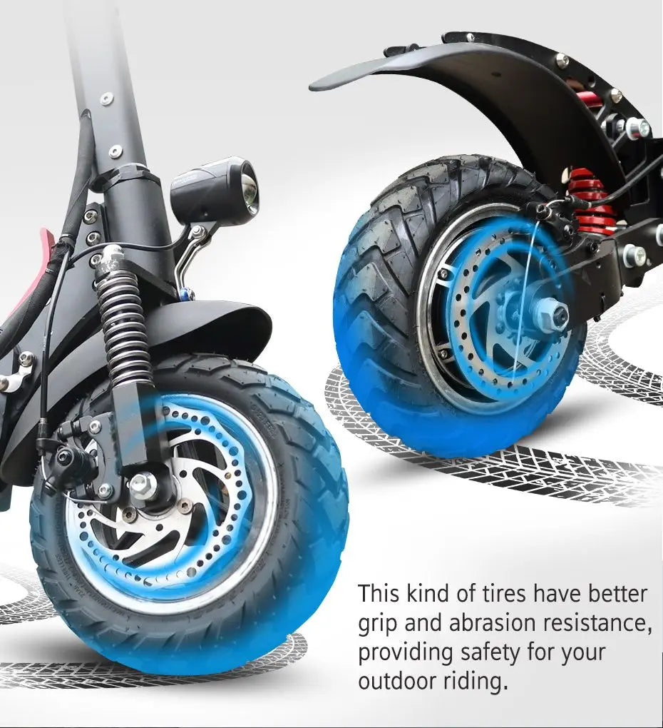 Electric Scooter for Adults Dual Brake & Dual Suspension Commuting E-Scooter Foldable E Scooter with Remote Key 330LBS MAX Load