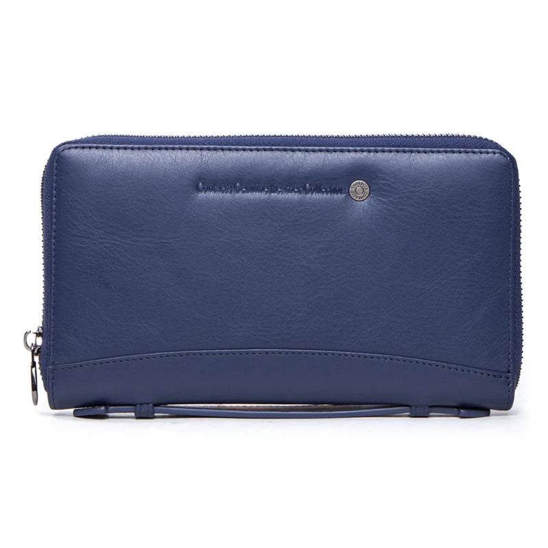 Custom Name Wallets Genuine Cowhide Leather Men Fashion