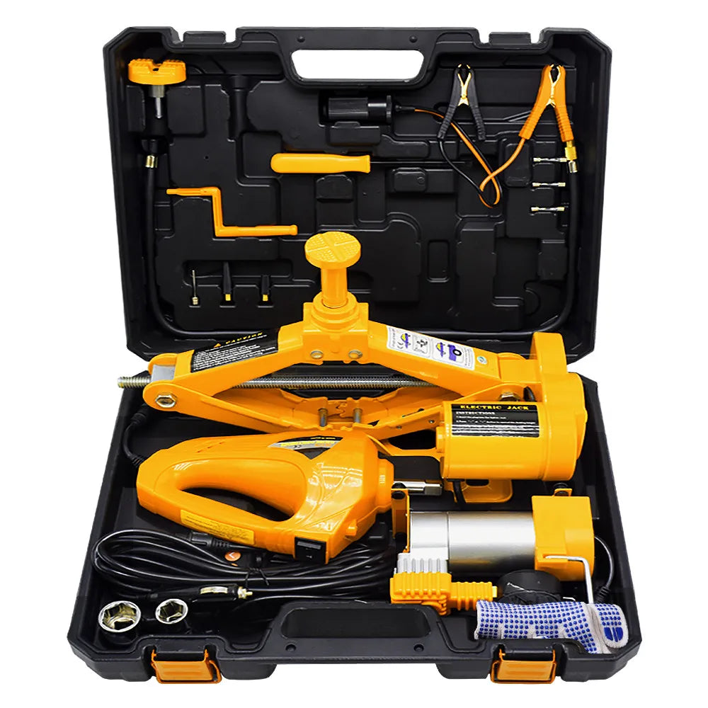 3 in 1 3T 120-420mm Car Jacks 12V Electric Car Jack Kit