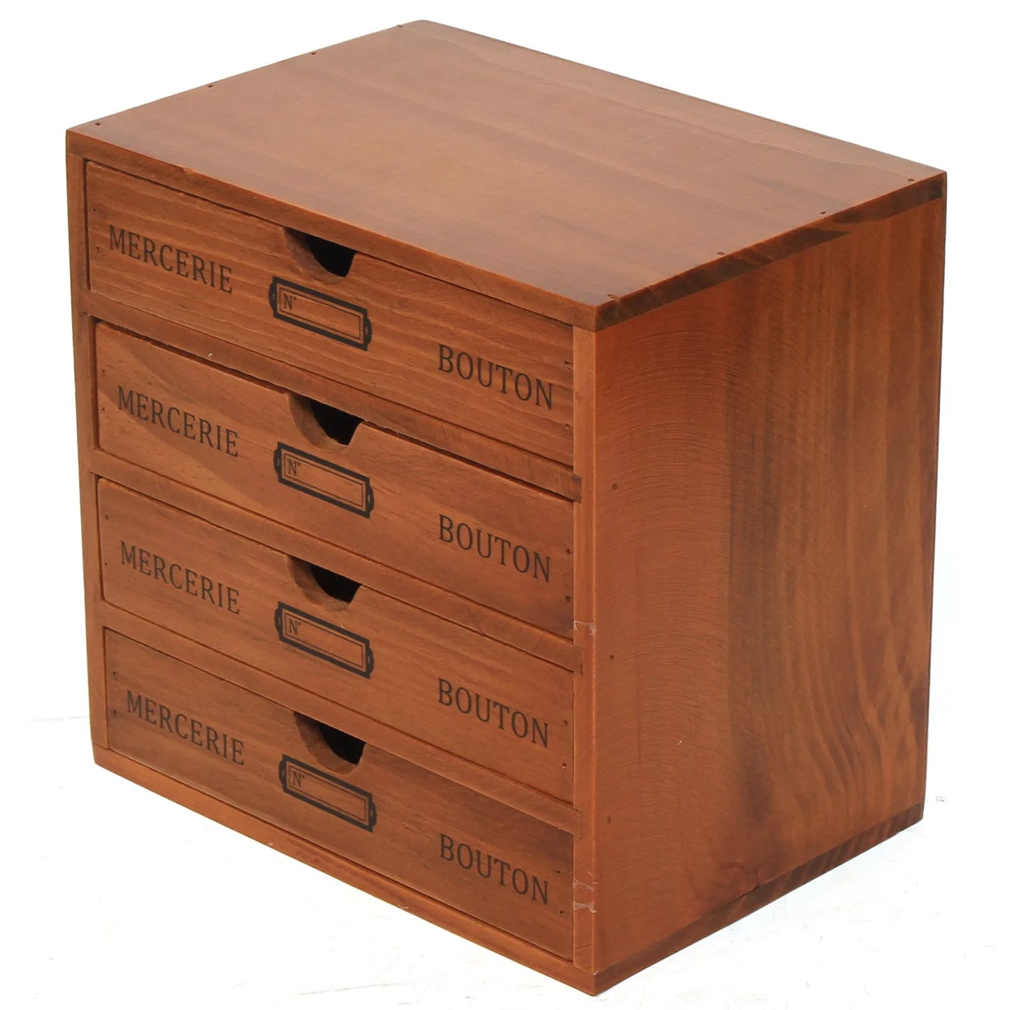 LOYALHEARTDY 4 Layers Rectangle Desk Jewelry Organizer