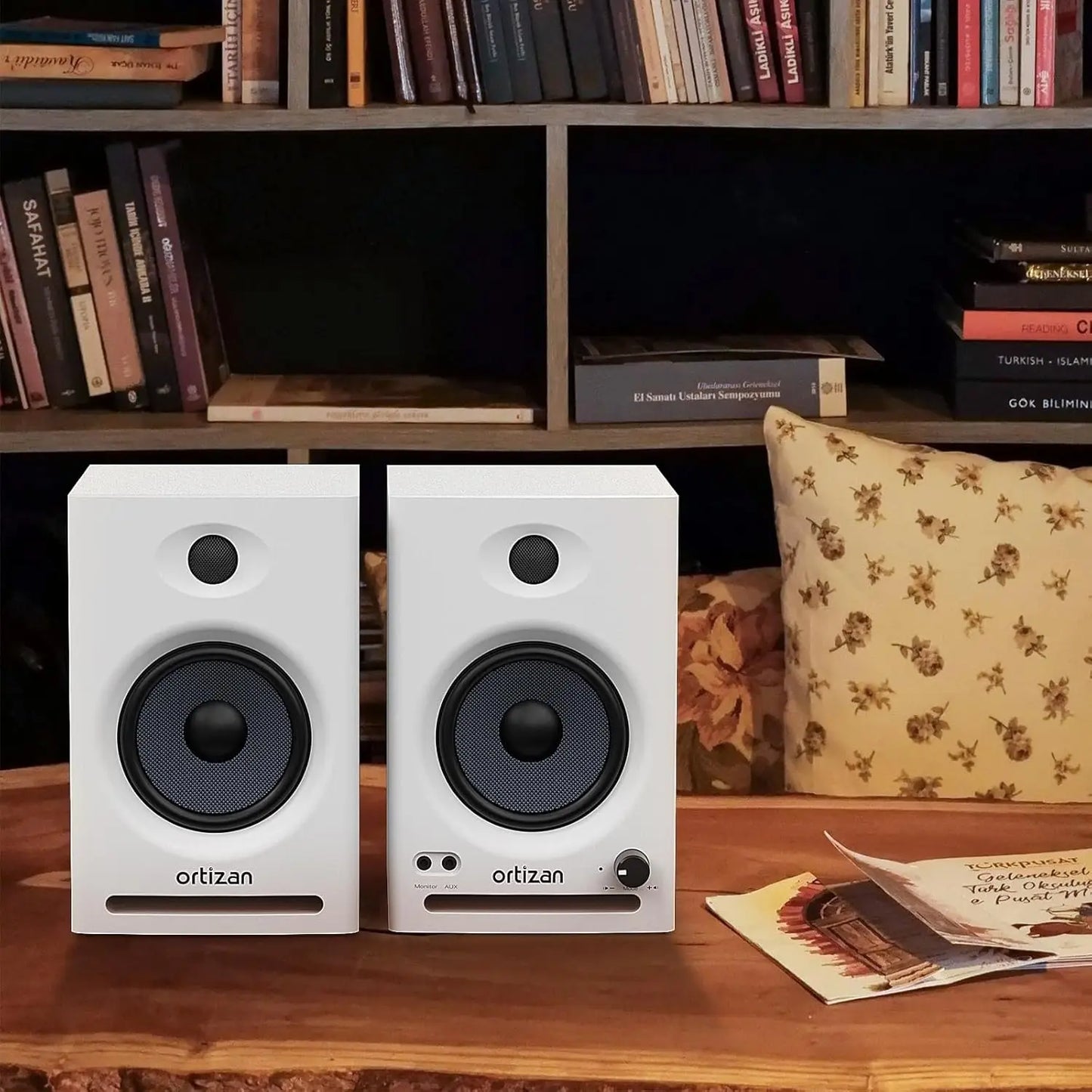 Ortizan C7 Dual-Mode 2.0 Studio Monitors for Music Production