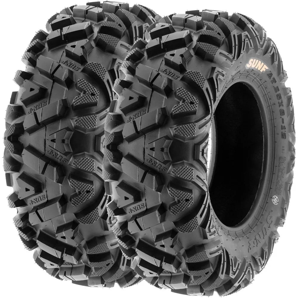Set of 4 SunF Power.I ATV UTV all-terrain Tires Tubeless A033