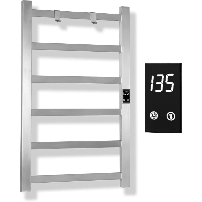 Smart Wireless Electric Towel Warmer Hardwired & Plug-in