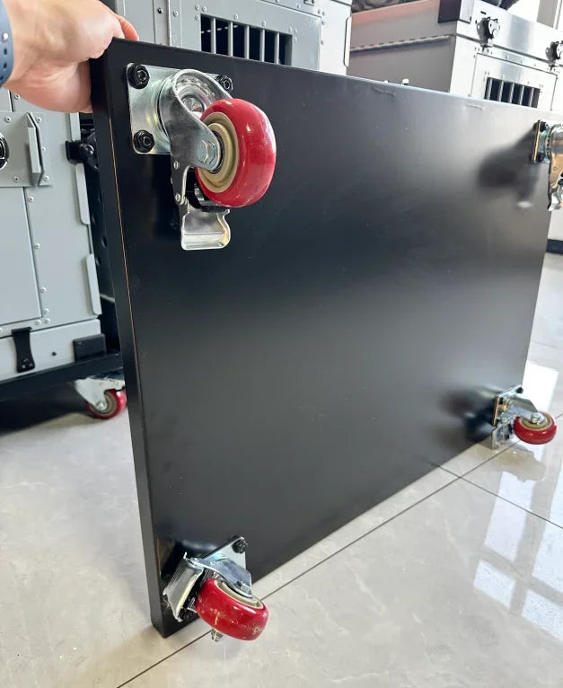 Heavy Duty Collapsible Aluminium Alloy Dog Crate Car Travel