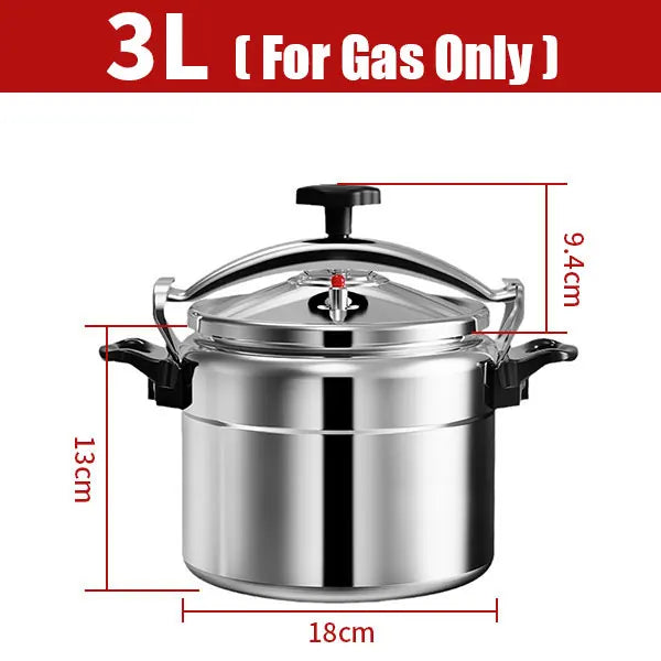 Professional Pressure Cooker 3L 5L 7L Heavy Duty Aluminum