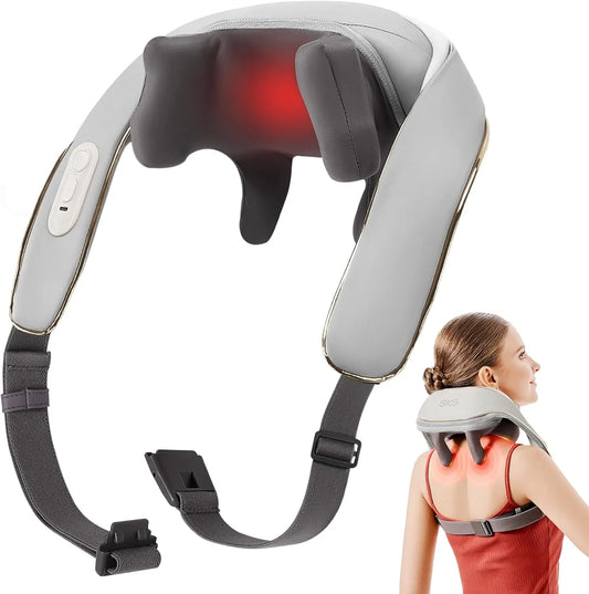Electric Neck and Shoulder Massage with Heat for Neck, Back, Shoulder, Legs,