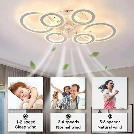 Ceiling Fan Light Flush Mount Without Bulbs AC Power Source