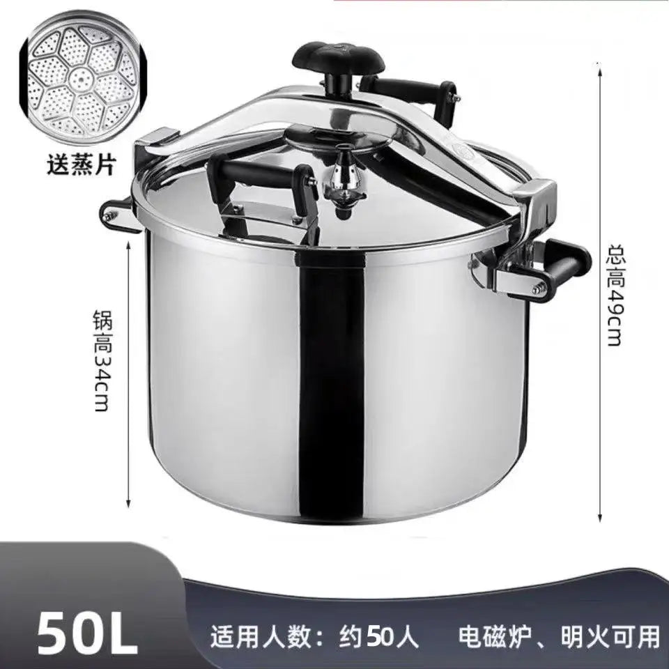 8L Pressure Cooker Explosionproof Gas Induction Cooktops