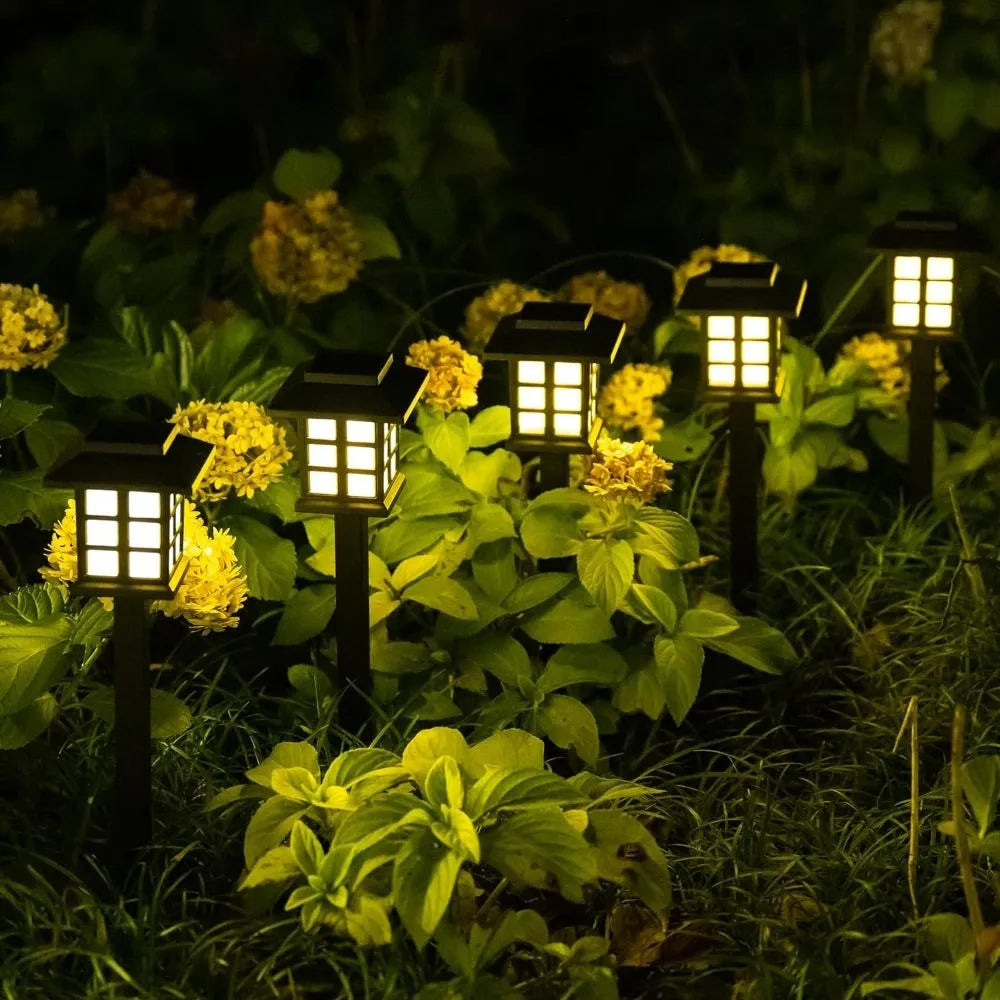 Waterproof solar outdoor light, solar garden light lighting