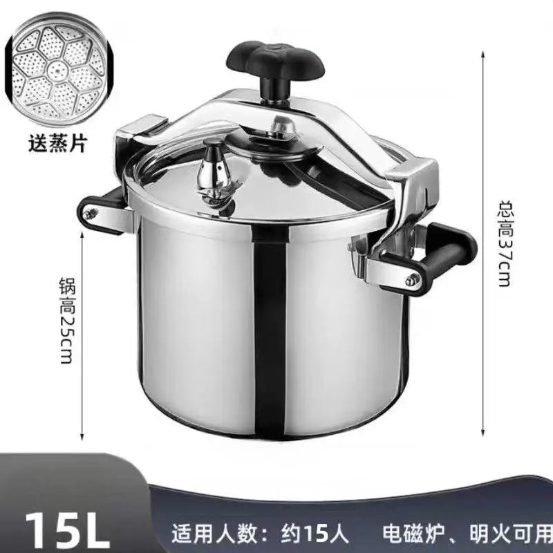 8L Pressure Cooker Explosionproof Gas Induction Cooktops
