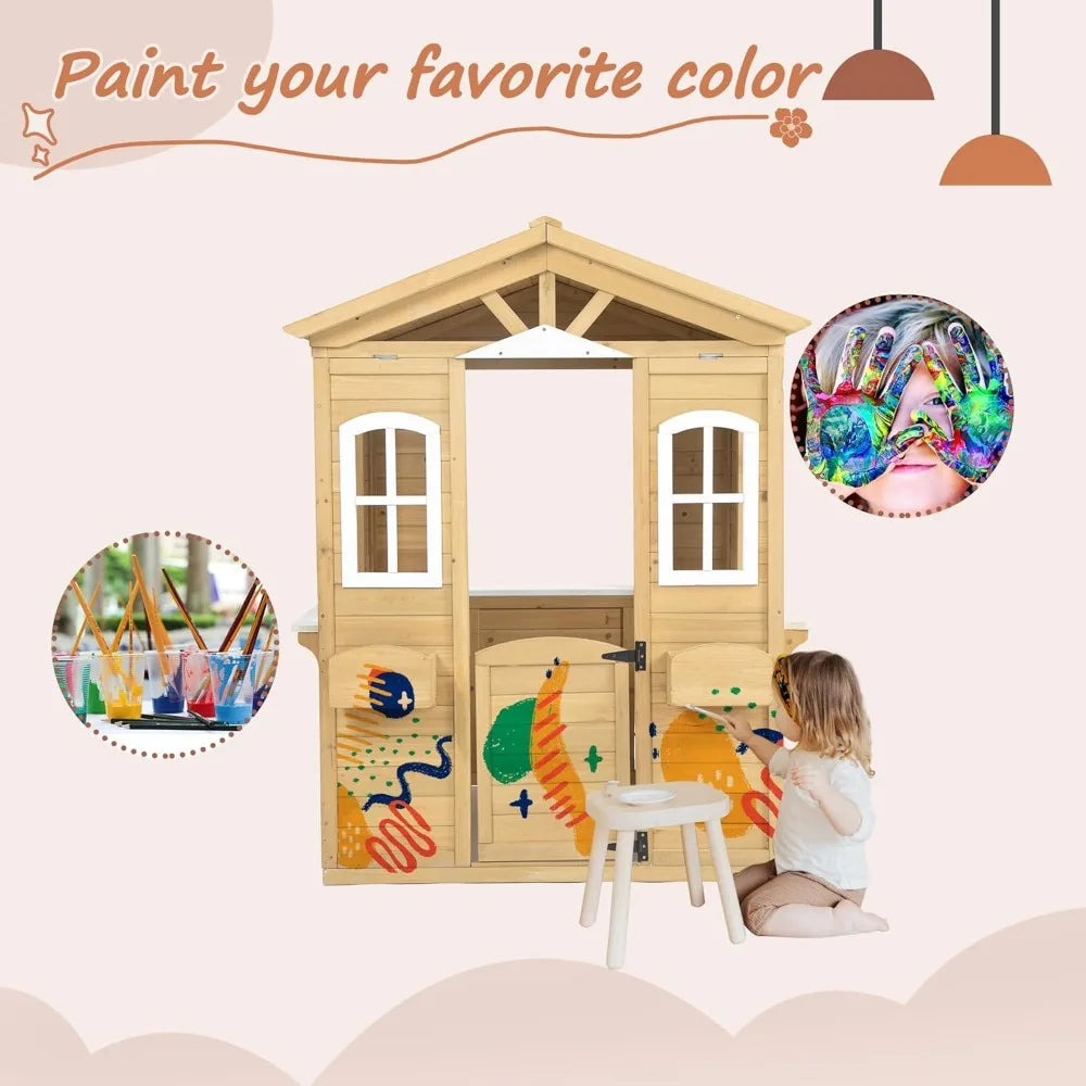Kids Outdoor Playhouse