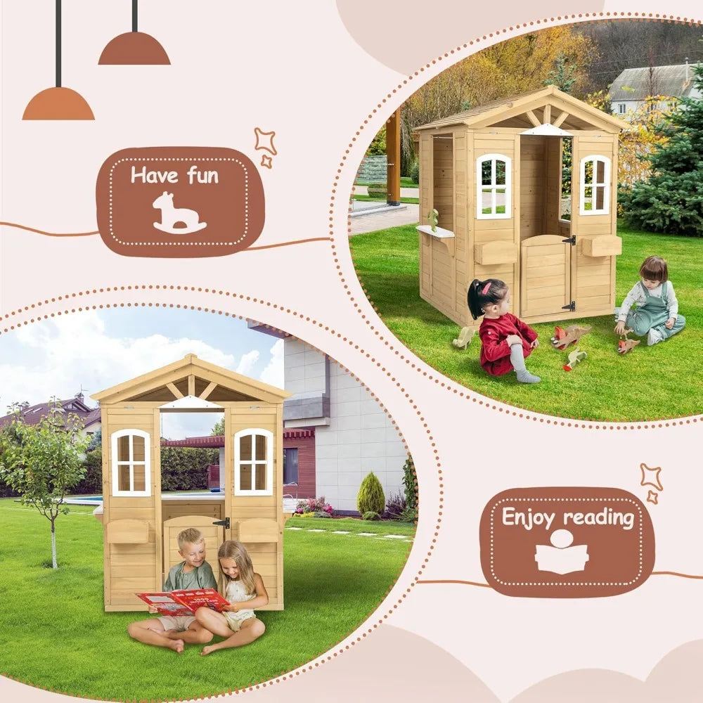 Kids Outdoor Playhouse