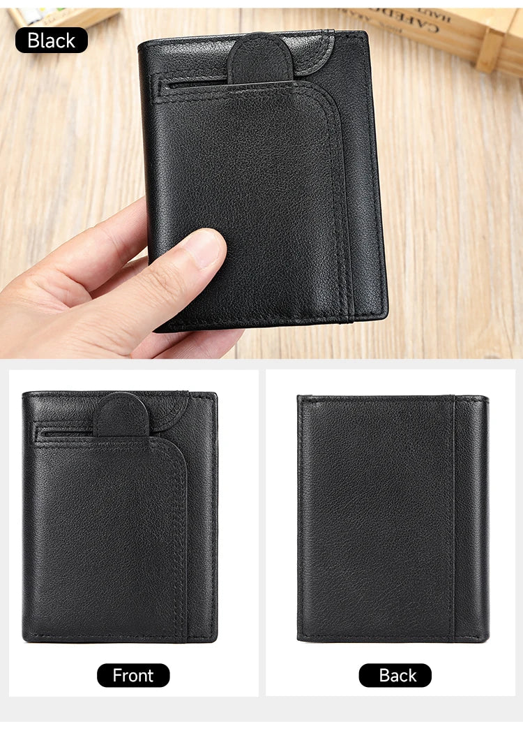 RFID Men Wallets Genuine Leather Wallets