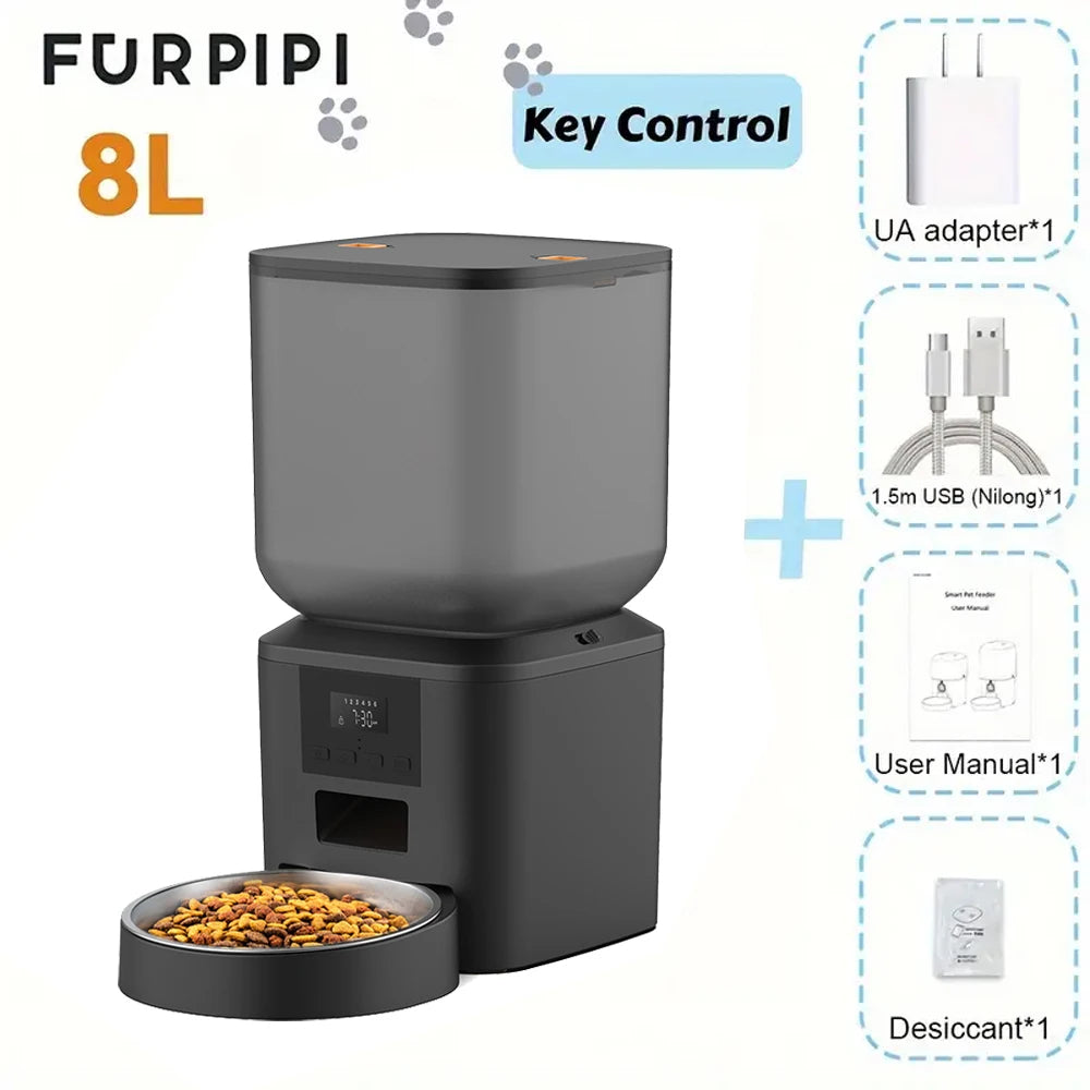 Automatic Dog Feeder with Key Control
