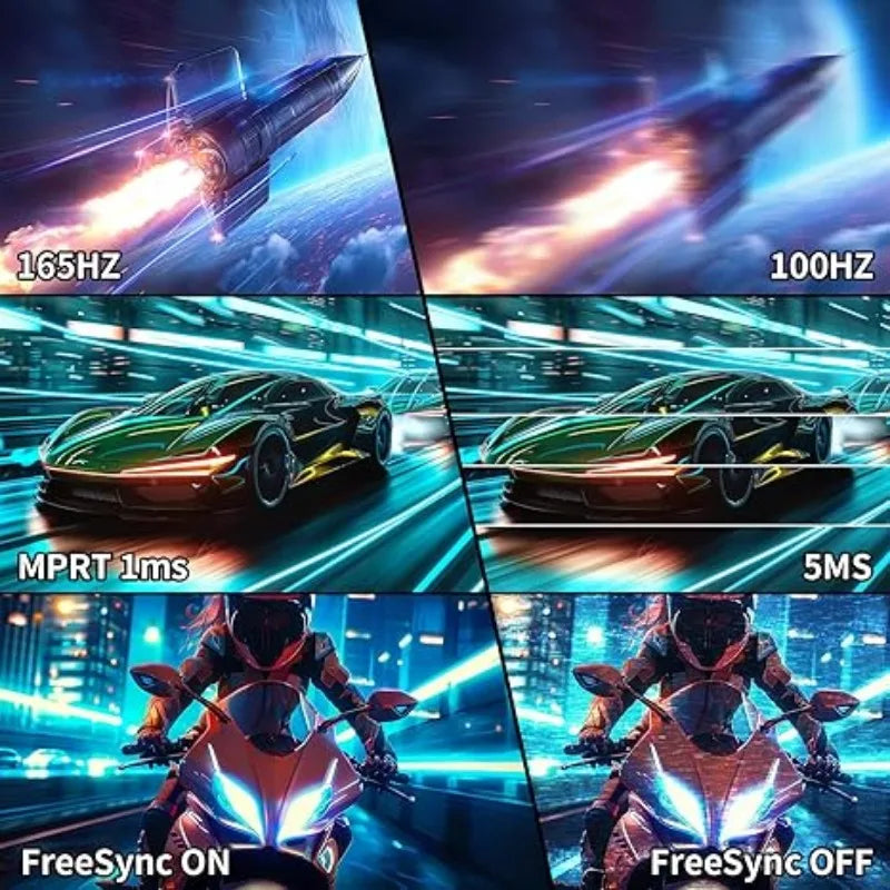 34-Inch Curved Gaming Monitor UWQHD 3440 x 1440 165Hz