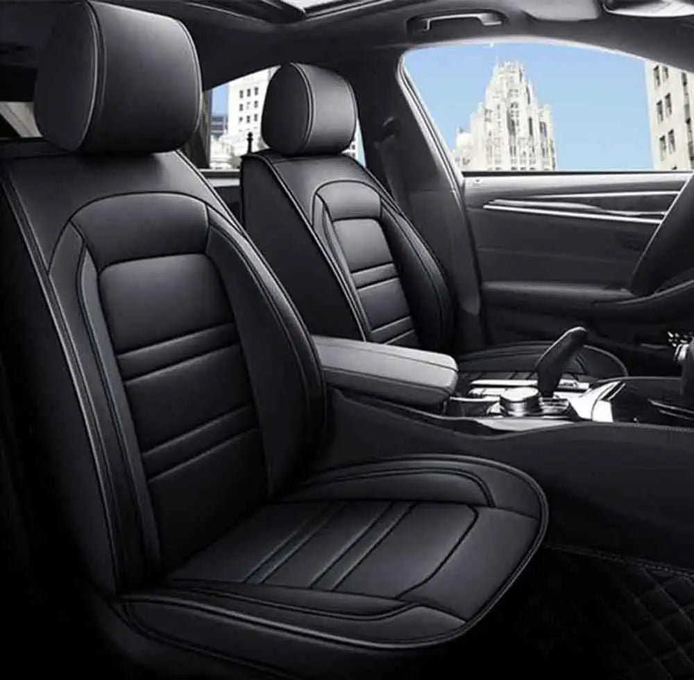 Universal 5-Seat PU Leather Car Seat Covers