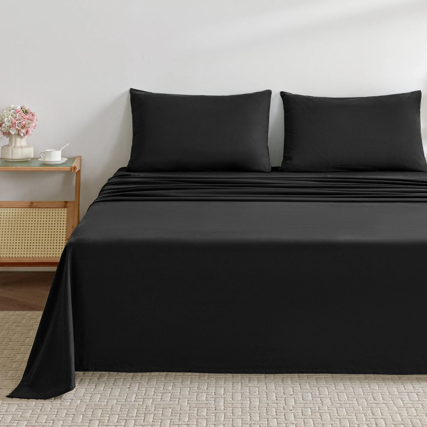 Cotton Bedsheet Easy-Fit 16 Inch Deep Pocket