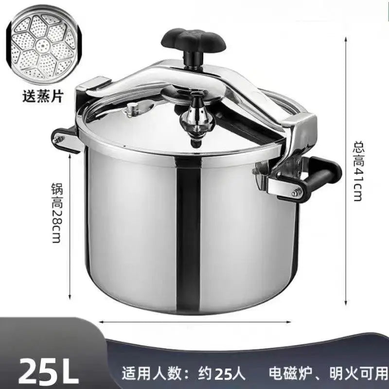 8L Pressure Cooker Explosionproof Gas Induction Cooktops