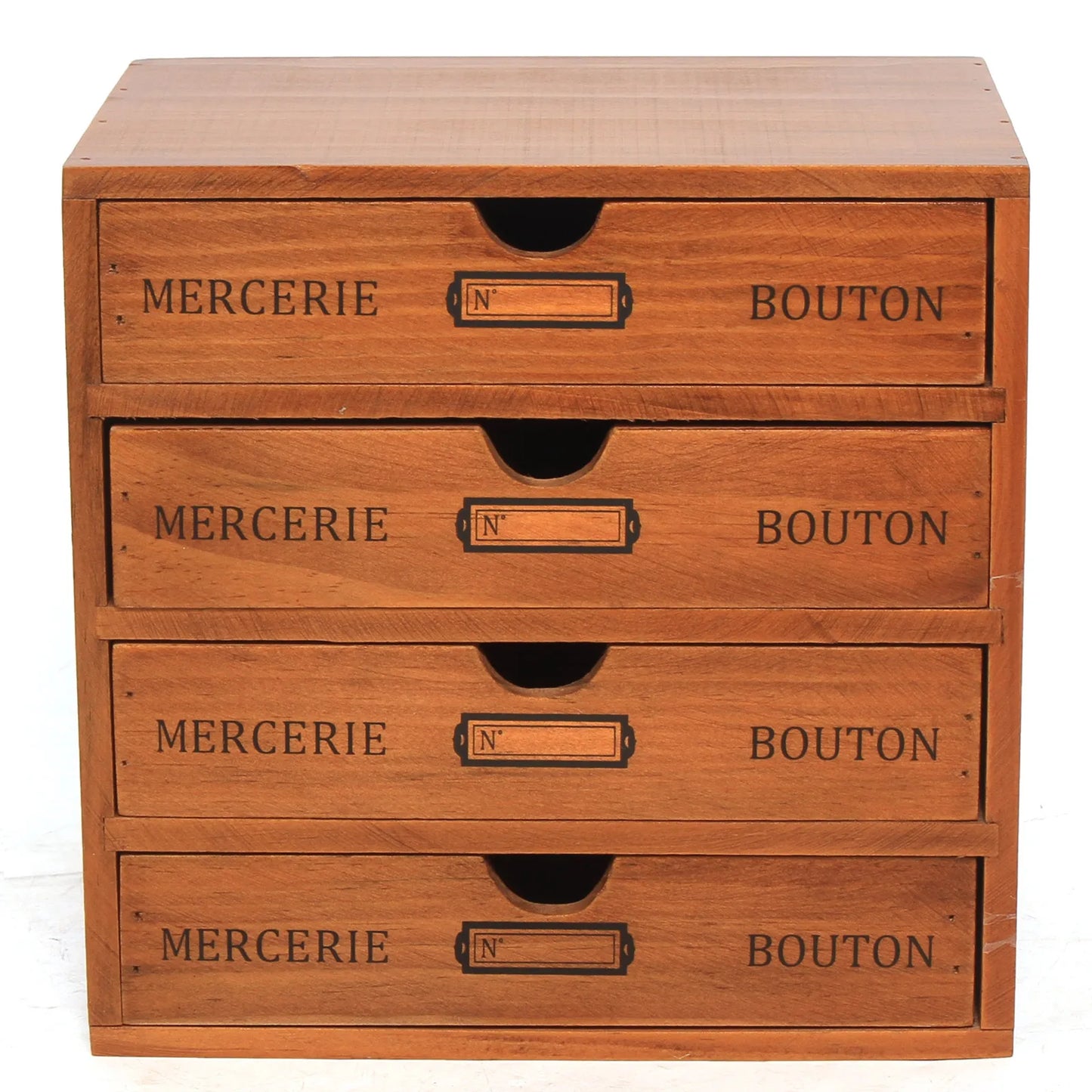 LOYALHEARTDY 4 Layers Rectangle Desk Jewelry Organizer