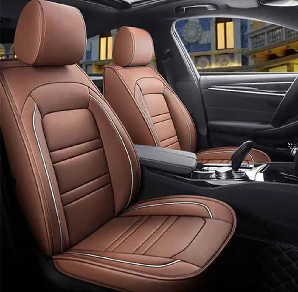 Universal 5-Seat PU Leather Car Seat Covers