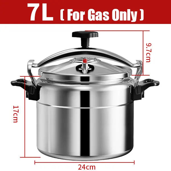 Professional Pressure Cooker 3L 5L 7L Heavy Duty Aluminum