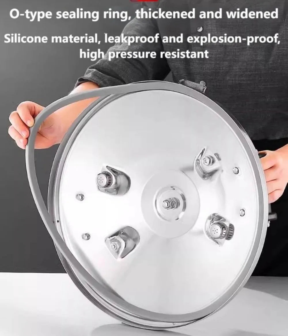 8L Pressure Cooker Explosionproof Gas Induction Cooktops