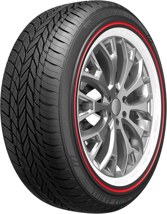 Custom Built Radial RED STRIPE -All Season Radial Tire