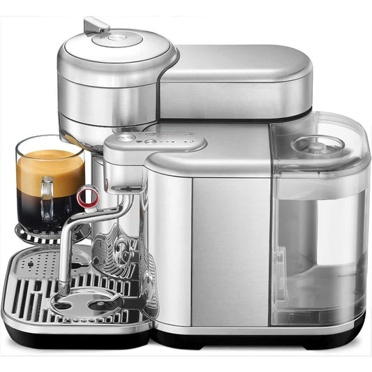 Coffee and Espresso Maker , Brushed Stainless Steel