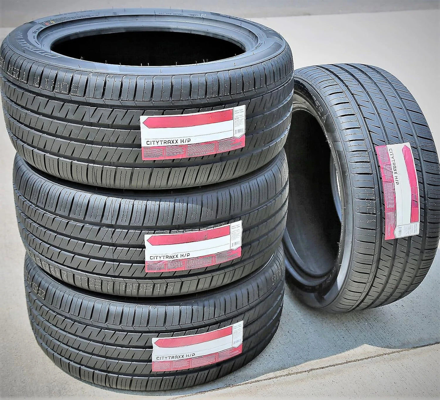 Set of 4 Citytraxx H/P All-Season Passenger Car High Performance Radial Tires-