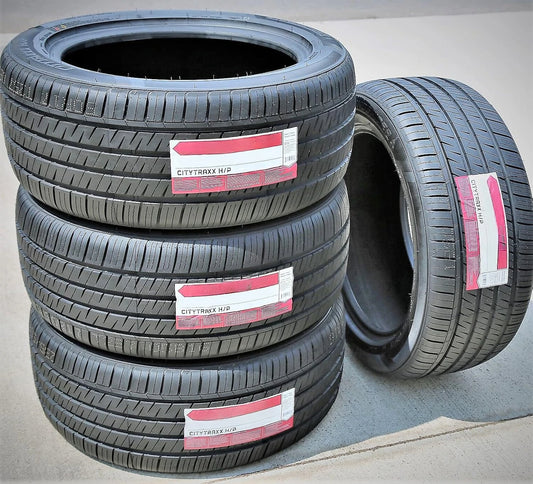 Set of 4 Citytraxx H/P All-Season Passenger Car High Performance Radial Tires-
