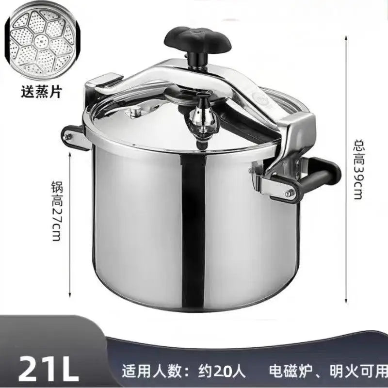 8L Pressure Cooker Explosionproof Gas Induction Cooktops