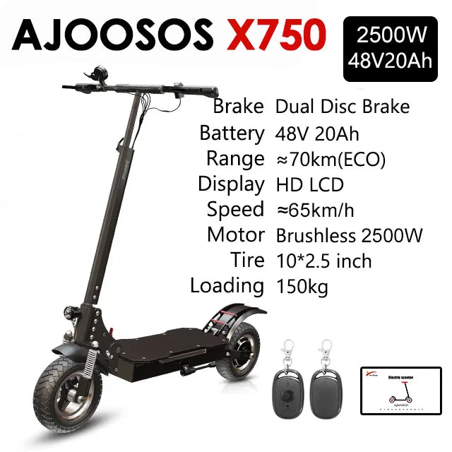 2500W Powerful Adults Electric Scooter