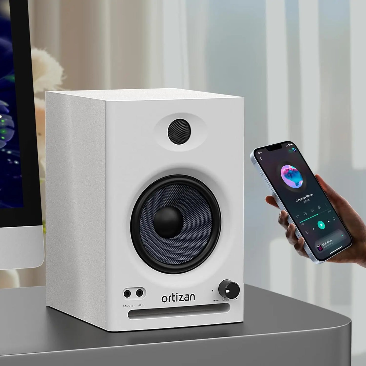 Ortizan C7 Dual-Mode 2.0 Studio Monitors for Music Production
